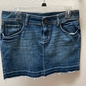 Denim skirt